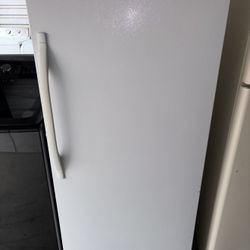 White Kenmore Standing Freezer