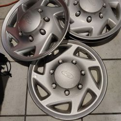 SET OF 4 FORD ECONLINE 16" OEM FACTORY HUBCAPS 