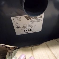 Watts WD-15 grease interceptor