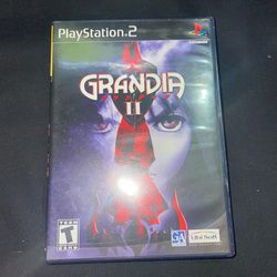 Sony PlayStation 2 Grandia 2 With Registration Card