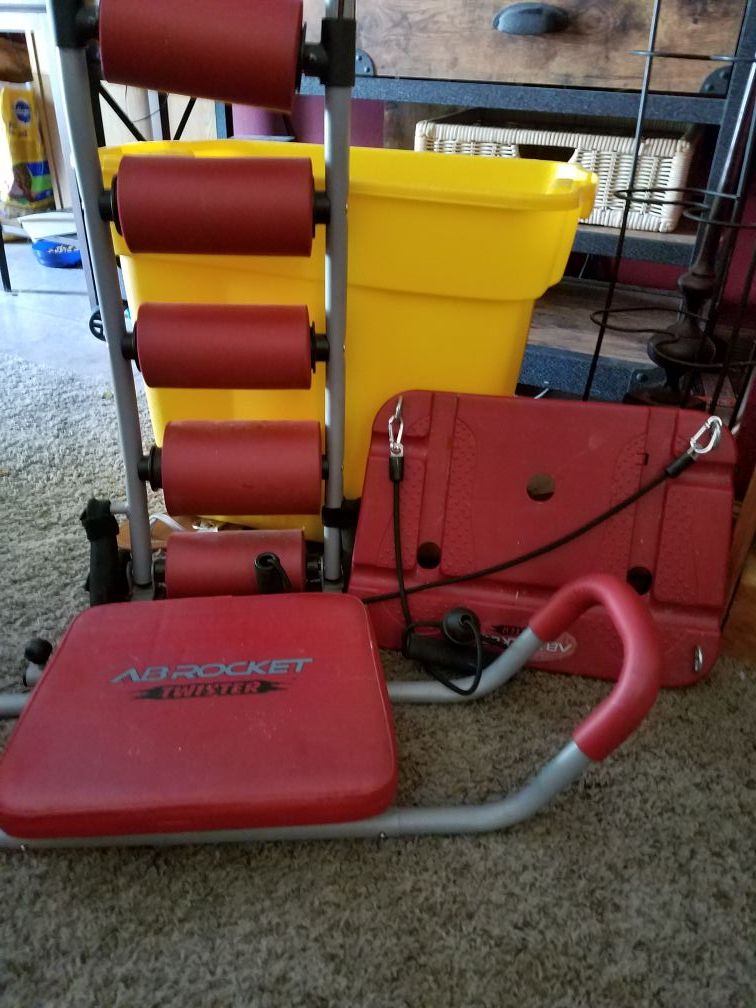 Ab Twister, with assessories included plus dvd