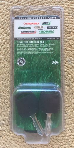 Genuine Factory Tractor Ignition Keys