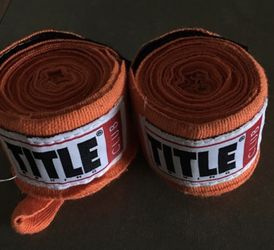 Kick Boxing -Title Glove Hand Straps