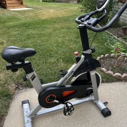 YOSUDA Indoor Cycling Bike Brake Pad/Magnetic Stationary Bike - Cycle Bike with Tablet Mount & Comfortable Seat Cushion