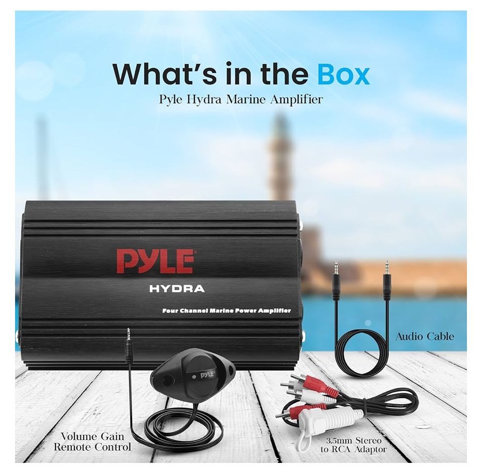 Pyle 800 Watt 4 Channel Amplifier