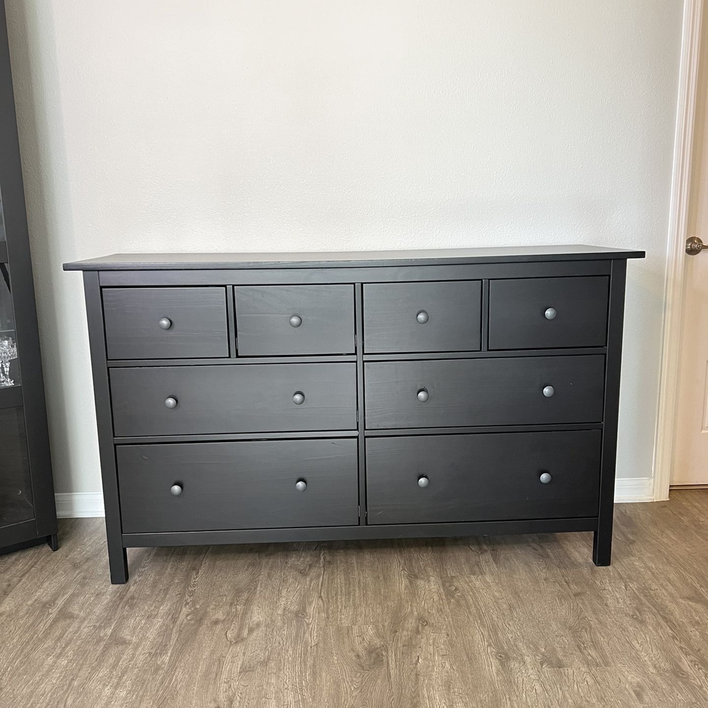 ikea hemnes black brown dresser Karisma Double Dresser – Cuddles & Carriages main image 1