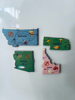 Vintage State Magnets