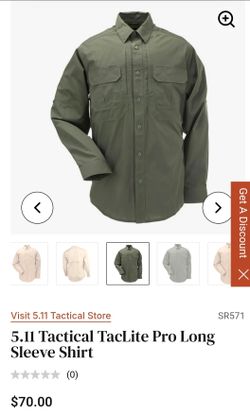 5.11 Tactical button up Long sleeve shirts Brand new $25 for all of them