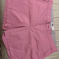 Old Navy Pink Women's Chino Bermuda Shorts