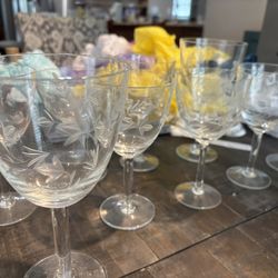 Etched Glassware