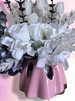 Halloween Ghost  Floral Arrangement