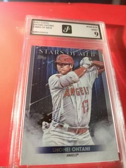 2022 Topps Stars Of The MLB Shohei Ohtani Insert SMLB-24 MVP EJE 9 MT