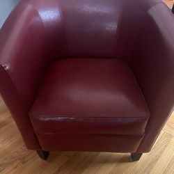 2 Brand New Leather Chairs