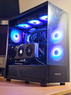 RX 9060 XT 16GB | Ryzen 7 5800X | 32GB | 1TB NVMe | 360mm Liquid Cooled Gaming PC