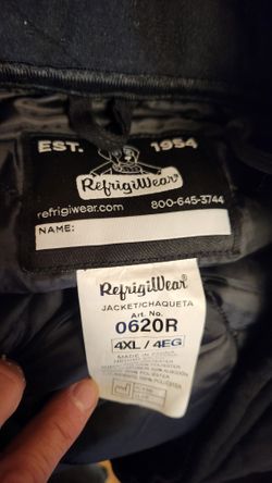 Refrigiwear winter jacket , winter coat . like new