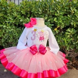 peppa pig tutu set