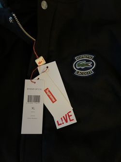 Supreme Lacoste Wool Varsity Jacket Size XL for Sale in Palisades