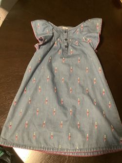 Girls Gymboree denim dress
