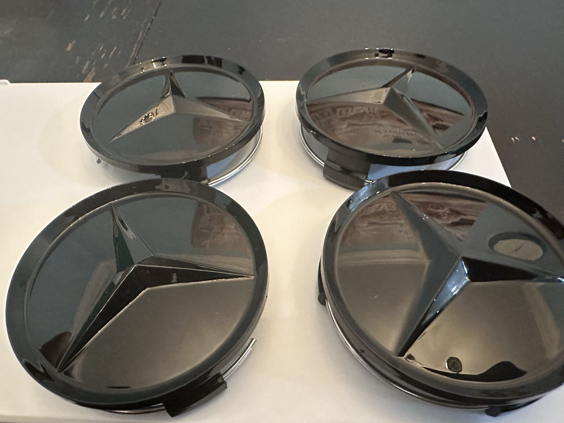 Mercedes Benz Rim Center Cap Black 