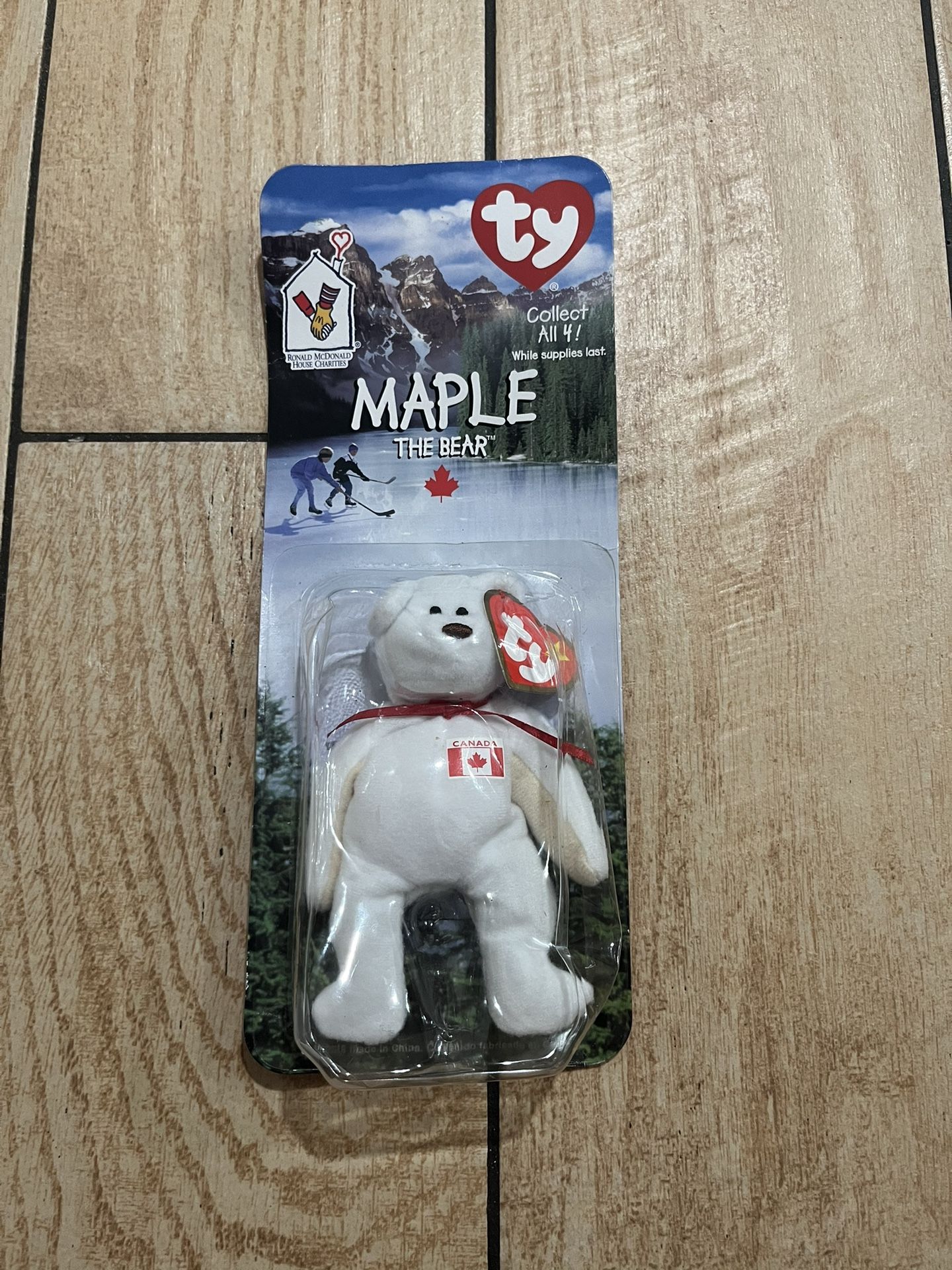 Vintage Maple The Bear Ty Beanie Baby