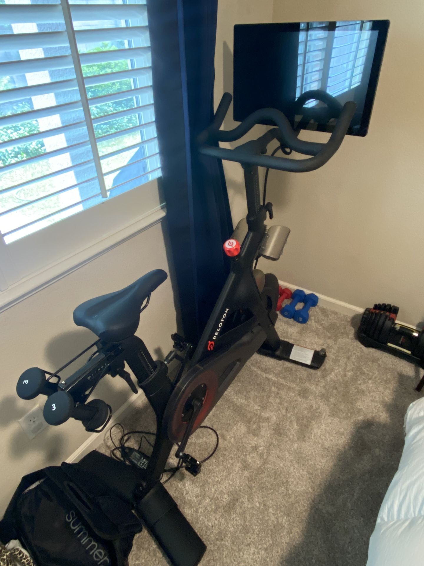 Peloton Bike w/ Shoes