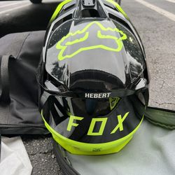 Fox Motocross Helmet Flow Yellow 