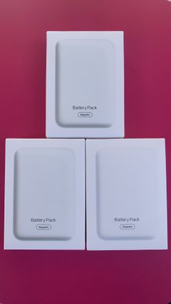 3 Brand New Apple IPhone Magnetic Power Bank MagSafe Battery Pack Wireless Fast Chargers