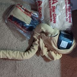 PPE HAZMAT SUTE WITH RESPRO