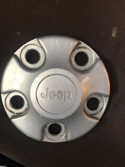 1 Jeep Wrangler center cap for 16” steel wheel