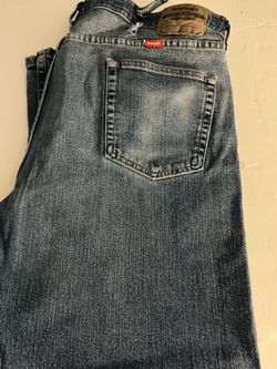 WORN WRANGLER JEANS - $10 SIZE 42 x 29