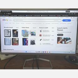 [ Desktop ] HP M24F IPS LED FHD Monitor Silver and Black [ Power Cord Supply Included ]