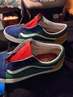Vans Old Skool color-block low tops  men size 8 /woman's 9.5