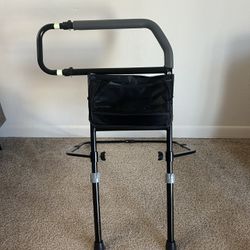 Sangohe Bed Rail for Elderly Bed Assist Adjustable Grab Bar Handle with Pocket