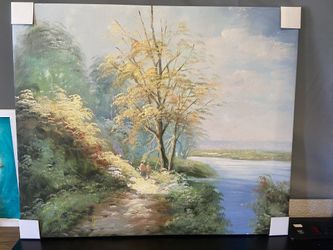Hand-Painted Oil Painting