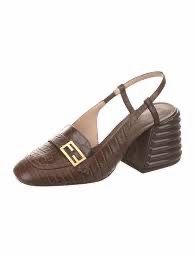 Fendi Loafer Heels