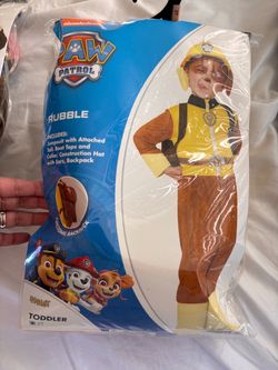 PAW Patrol Rubble Toddler Halloween Costume 2T