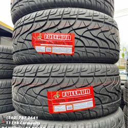 265/35R22 Fullrun Set of Tires Installed and Balanced Set de Llantas Nuevas Instaladas y Balanceadas