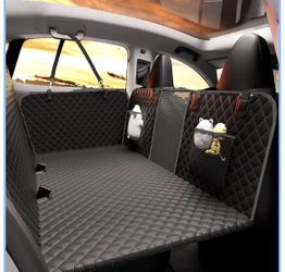 Back Seat Extender for Pets, Large Waterproof Dog Car Seat Cover Hammock for Car