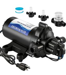 ECO-WORTHY 33-Series Industrial Water Pressure Pump 110V AC 4.0GPM 50PSI RV