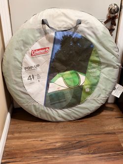 Coleman 4-Person Pop-Up Expansible Tent