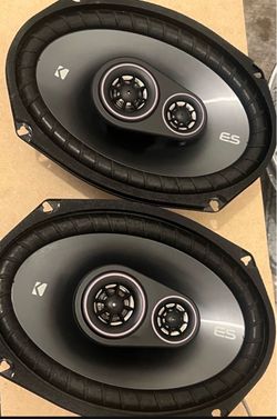 Kicker speakers set (2) 6x9 (2) 6.5
