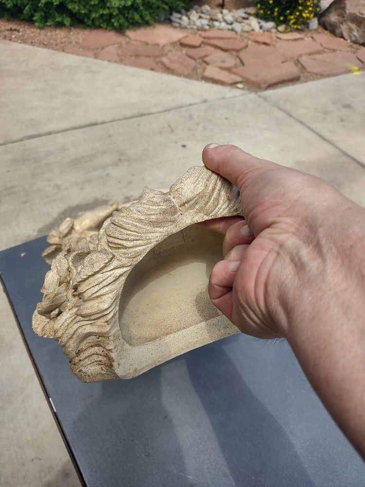 Woman Wall Hanger Made of Pottery