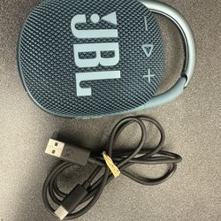 JBL Clip 4 waterproof portable speaker + charger
