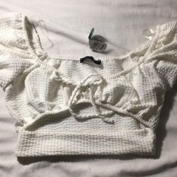 White Croptop