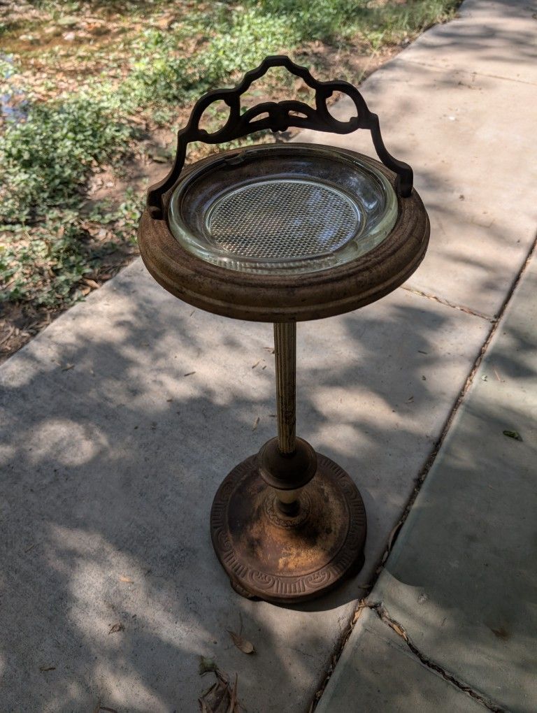 Antique Ashtray Stand