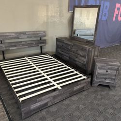 Rustic Queen Bedroom Set 