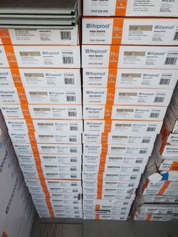 Flooring Vinyl Water Proof 950 Square Feets New 