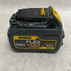 Dewalt 60 V flex volt 6.0 AH battery