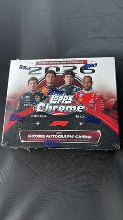 Topps chrome F1 mega box