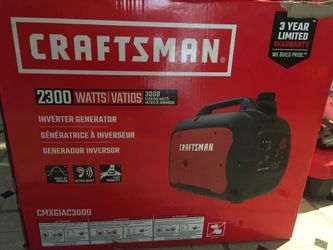 Craftsman 2300 watts gas Inverter Generator